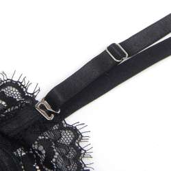 SUBBLIME 955496 BODY DE ENCAJE CON LAZOS Y LIGAS NEGRO S M