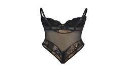 SUBBLIME 955618 BODY DE ENCAJE CON CIERRE INFERIOR NEGRO S M