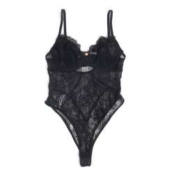 SUBBLIME 955618 BODY DE ENCAJE CON CIERRE INFERIOR NEGRO S M