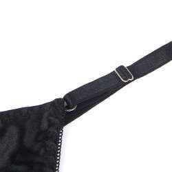 SUBBLIME 955205 SET SUJETADOR CON LAZO NEGRO AJUSTABLE L XL