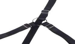 SUBBLIME 955205 SET SUJETADOR CON LAZO NEGRO AJUSTABLE L XL