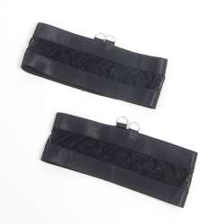 SUBBLIME 955243 SET SUJETADOR CON LIGUERO BONDAGE NEGRO L XL