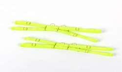 SUBBLIME 955274 SET SUJETADOR CON COLLAR Y DETALLES PARA PIERNAS VERDE FLUORESCENTE S M