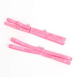 SUBBLIME 955366 SET SUJETADOR CON ENCAJE Y LIGUEROS ROSA Y MORADO L XL