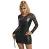 SUBBLIME 955601 VESTIDO DE MANGA LARGA CON ENCAJE NEGRO L XL