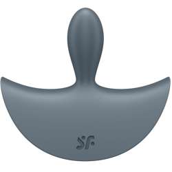 SATISFYER BOOTY ABSOLUTE BEGINNERS 2 PLUG ANAL VIBRADOR UNISEX NEGRO