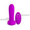 PRETTY LOVE MASAJEADOR VIBRADOR 12 VIBRACIONES CONTROL REMOTO MORADO