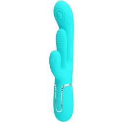 PRETTY LOVE SHANIA TRIPLE VIBRADOR RABBIT MULTIFUNCIaN 3 EN 1