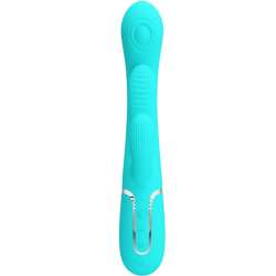 PRETTY LOVE SHANIA TRIPLE VIBRADOR RABBIT MULTIFUNCIaN 3 EN 1