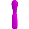 PRETTY LOVE SIBEL VIBRADOR PUNTO G ESTIMULADOR CLaTORIS 10 VIBRACIONES MORADO