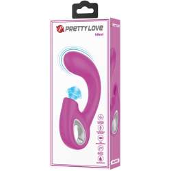 PRETTY LOVE SIBEL VIBRADOR PUNTO G ESTIMULADOR CLaTORIS 10 VIBRACIONES MORADO