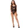 LIVCO CORSETTI FASHION PAULA LC 20209 BODY CON ADORNOS DE ENCAJE NEGRO S M