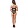 LIVCO CORSETTI FASHION PAULA LC 20209 BODY CON ADORNOS DE ENCAJE NEGRO S M