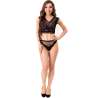 LIVCO CORSETTI FASHION ELIN LC 20212 SUJETADOR PANTIES NEGRO S M
