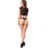 LIVCO CORSETTI FASHION ELIN LC 20212 SUJETADOR PANTIES NEGRO S M
