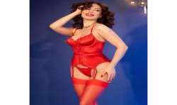 CHILIROSE CR 4845 CORSET Y MEDIAS ROJO S