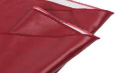 SUBBLIME 955397 VESTIDO CON TIRANTES DE CUERO BURDEOS S M