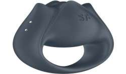 SATISFYER PERFECT PAIR 2 MULTIVIBRADOR 2 EN 1 ANILLO PARA PENE ESTIMULADOR DE DEDO GRIS