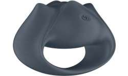 SATISFYER PERFECT PAIR 2 MULTIVIBRADOR 2 EN 1 ANILLO PARA PENE ESTIMULADOR DE DEDO GRIS