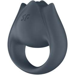 SATISFYER PERFECT PAIR 2 MULTIVIBRADOR 2 EN 1 ANILLO PARA PENE ESTIMULADOR DE DEDO GRIS
