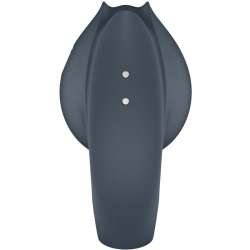 SATISFYER PERFECT PAIR 2 MULTIVIBRADOR 2 EN 1 ANILLO PARA PENE ESTIMULADOR DE DEDO GRIS