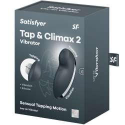 SATISFYER TAP CLIMAX 2 VIBRADOR ESTIMULADOR GRIS
