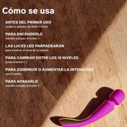 LELO MASAJEADOR SMART MEDIUM WAND 2 VERDE AGUA