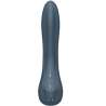 SATISFYER G SPOT WAVE 4 VIBRADOR 12 PROGRAMAS DE VIBRACIaN GRIS OSCURO