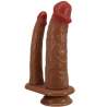 PRETTY LOVE HULBERT DOBLE DILDO REALaSTICO CON VIBRACIaN MULATO