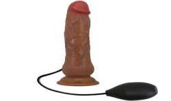 PRETTY LOVE KYTON HARNESS BRIEFS UNIVERSAL CON DILDO SQUIRTING 19 CM MULATO