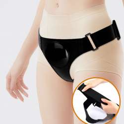 PRETTY LOVE KYTON HARNESS BRIEFS UNIVERSAL CON DILDO SQUIRTING 19 CM MULATO