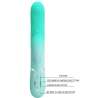 PRETTY LOVE GIGI VIBRADOR RABBIT MULTIFUNCIaN VERDE AGUA