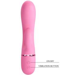 PRETTY LOVE MARSKI VIBRADOR RABBIT PUNTO G ROSA