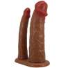 PRETTY LOVE YAIRON FUNDA PARA PENE DOBLE CON EXTENSIaN DE 4 CM MULATO