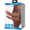 PRETTY LOVE YAIRON FUNDA PARA PENE DOBLE CON EXTENSIaN DE 4 CM MULATO