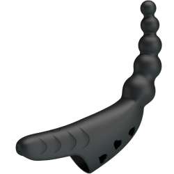 PRETTY LOVE JORDIN VIBRADOR DE DEDO 10 VIBRACIONES NEGRO