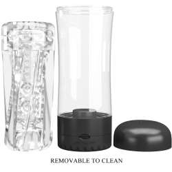 PRETTY LOVE TAMARA MASTURBADOR MASCULINO VIBRADOR MULTIVELOCIDAD NEGRO