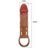 PRETTY LOVE PRESTON FUNDA PARA PENE CON VIBRACIaN DE 18 CM