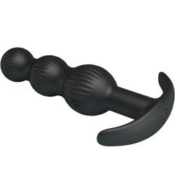 PRETTY LOVE SIDNEY VIBRADOR ANAL 10 VIBRACIONES NEGRO