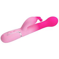 PRETTY LOVE DEJON VIBRADOR RABBIT 3 EN 1 MULTIFUNCIaN ROSA