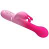 PRETTY LOVE DEJON VIBRADOR RABBIT 3 EN 1 MULTIFUNCIaN ROSA