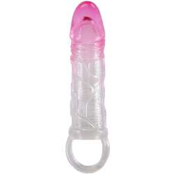 PRETTY LOVE ODES FUNDA REALaSTICA ALARGADORA DE 2 CM PARA PENE ROSA