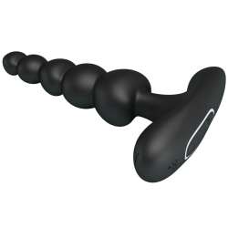 PRETTY LOVE CORBAN VIBRADOR ANAL 10 VIBRACIONES NEGRO