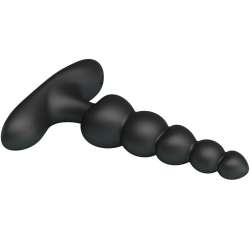 PRETTY LOVE CORBAN VIBRADOR ANAL 10 VIBRACIONES NEGRO