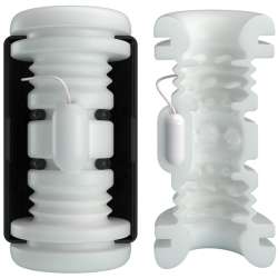 PRETTY LOVE DJ GIRL MASTURBADOR MASCULINO CON VIBRACIaN 5 CONFIGURACIONES NEGRO