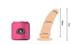 DELTA CLUB DILDO REALISTA NATURAL SILICONA MEDICA 17 CM O 3 CM