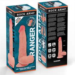 ROCKARMY RANGER DILDO REALISTA DUAL DENSITY LIQUID SILICONE 22 CM O 36 CM