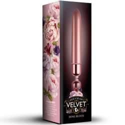 ROCKS OFF BALA VIBRADORA TOUCH OF VELVET ROSE BLOOM 10 VELOCIDADES