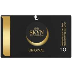 SKYN PRESERVATIVO ORIGINAL SENSACIaN NATURAL 10 UNIDADES