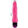 COLORFUL SEX VIBRADOR REALISTICO LILA 24 CM